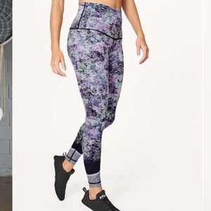 LULULEMON 2017 Wunder Under Hi-Rise Tight (Nulux 28") vivid vision